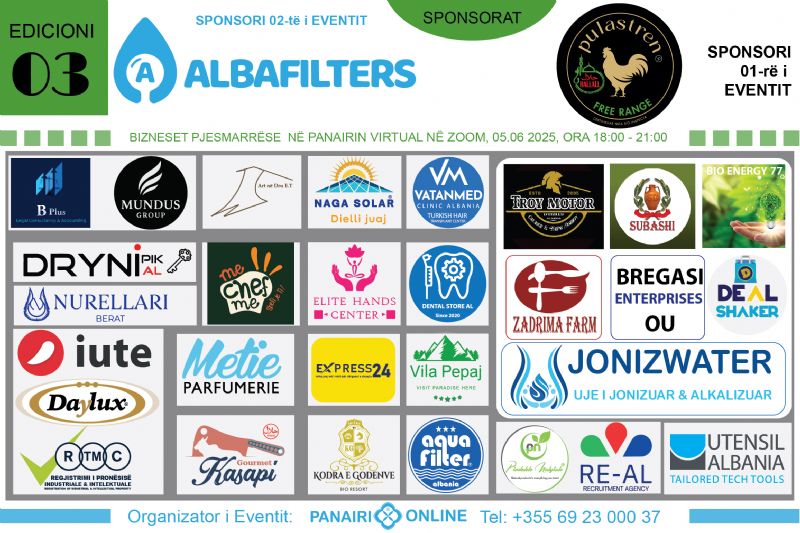 Edicioni i trete, Panairi Virtual nje mundesi e re marketingu per biznesin tuaj, baner virtual, reklamo biznesin te Panairi Virtual, Panairi Online platforme marketingu per bizneset, evente online per bizneset dhe network